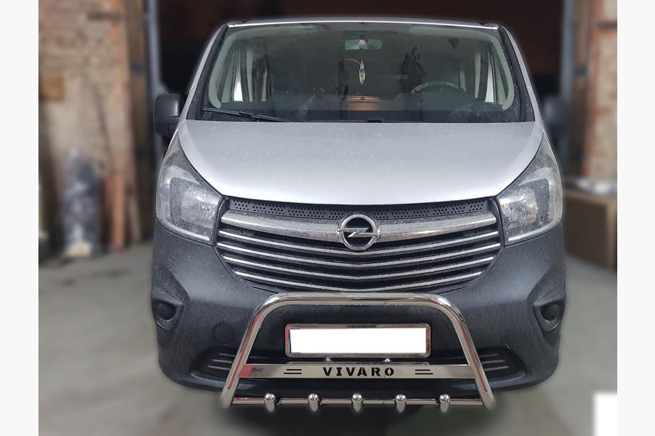 Opel Vivaro 2015–2019 Frontbøjle WT003-4 (rustfrit stål) Uden logo Image