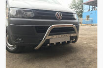 Volkswagen T6 2015–2024 Kængurubøjle WT003-4 (rustfrit stål) foto 3