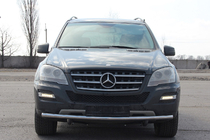 Mercedes ML W164 2005–2011 Frontbøjle ST008 (rustfrit stål) foto 1