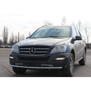 Frontbøjle ST008 (rustfrit stål) Mercedes ML W164 2005–2011 foto 3