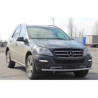 Frontbøjle ST008 (rustfrit stål) Mercedes ML W164 2005–2011 foto 2