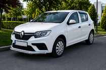 Renault Sandero 2013–2022 Frontbøjle ST008 (rustfrit stål) foto 1