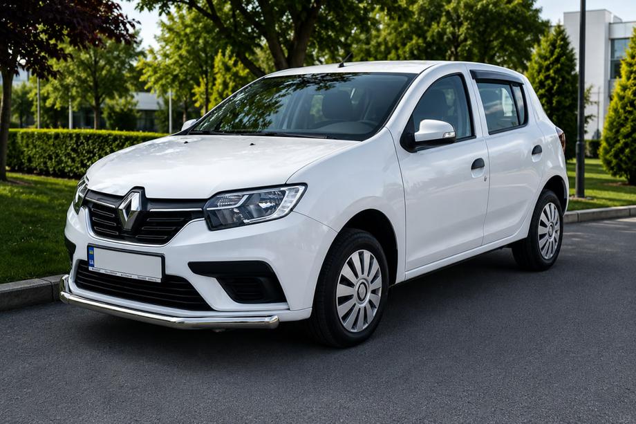 Renault Sandero 2013–2022 Frontbøjle ST008 (rustfrit stål) Image