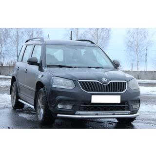 Frontbøjle ST008 (rustfrit stål) Skoda Yeti 2009–2017 foto 3