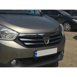 Grill-lister (4 stk., rustfrit stål) Dacia Lodgy 2012–2022 foto 4