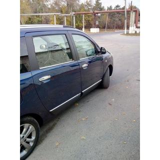 Vindueslister (4 stk., rustfrit stål) Dacia Lodgy 2012–2022 foto 4