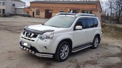 Nissan X-trail T31 2007–2014 Frontbøjle ST015 (rustfrit stål) foto 2