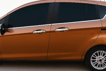 Ford B-Max 2012–2017 Dørgrebsdæksler (4 stk., rustfrit stål) foto 1