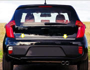 Kia Picanto 2011–2016 Bagagerumskantliste (rustfrit stål) foto 1