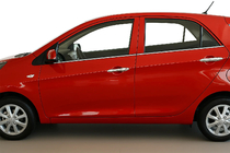 Kia Picanto 2011–2016 Vindueslister (4 stk., rustfrit stål) foto 1