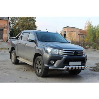Frontbøjle F3-34 (rustfrit stål) Toyota Hilux 2015– foto 2