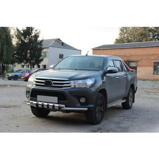 Frontbøjle F3-34 (rustfrit stål) Toyota Hilux 2015– foto 3