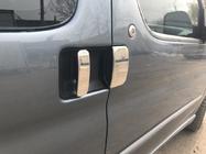 Citroen Berlingo 1996–2008 Dørgrebsdæksler i rustfrit stål foto 5