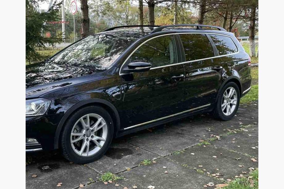 Volkswagen Passat B7 2012–2015 Skærmkantlister til SD/SW (4 stk., sorte, ABS) Image