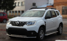 Dacia Duster 2008–2018 Frontbøjle ST014 (rustfrit stål) Ø60/42 mm foto 2