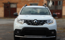Dacia Duster 2008–2018 Frontbøjle ST014 (rustfrit stål) Ø60/42 mm foto 1