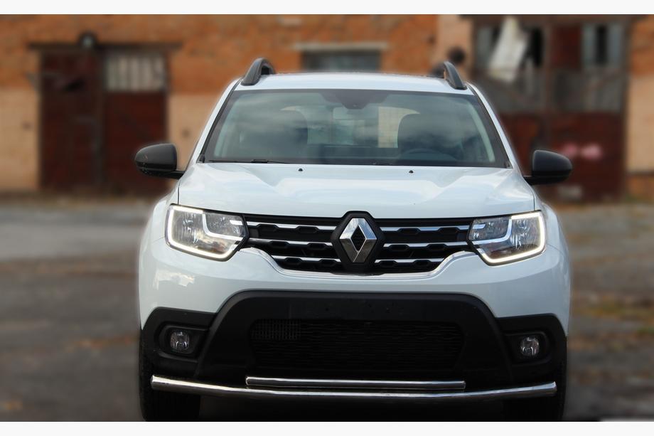 Dacia Duster 2008–2018 Frontbøjle ST014 (rustfrit stål) Ø60/42 mm Image