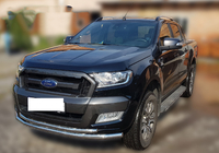 Ford Ranger 2011–2022 Frontbøjle ST014 (rustfrit stål) Ø60/60 mm foto 1