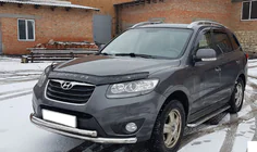 Hyundai Santa Fe 2 2006–2012 Frontbøjle ST014 (rustfrit stål) foto 2