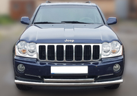 Jeep Grand Cherokee WK 2004–2010 Frontbøjle ST014 (rustfrit stål) Ø60/60 mm foto 1