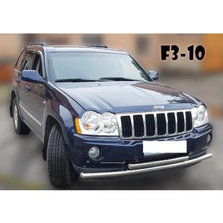 Frontbøjle ST014 (rustfrit stål) Jeep Grand Cherokee WK 2004–2010 foto 3