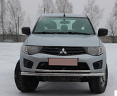 Mitsubishi L200 2006–2015 Frontbøjle ST014 (rustfrit stål) foto 1