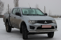 Mitsubishi L200 2006–2015 Frontbøjle ST014 (rustfrit stål) foto 3