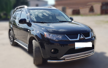 Mitsubishi Outlander 2006–2012 Frontbøjle ST014 (rustfrit stål) foto 3