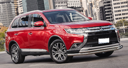 Mitsubishi Outlander 2012–2021 Frontbøjle ST014 (rustfrit stål) foto 1