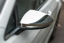 Volkswagen Golf 7/E-Golf 2012–2020 Spejlkapper i rustfrit stål (2 stk.) foto 1