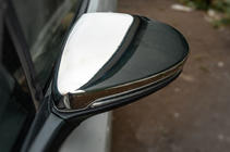 Volkswagen Golf 7/E-Golf 2012–2020 Spejlkapper i rustfrit stål (2 stk.) foto 3