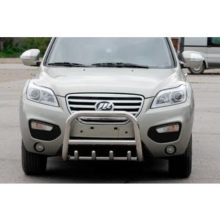 Bullbar QT006 (rustfrit stål) Lifan X60 2011– foto 1
