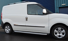 Opel Combo 2012–2018 Krom dørgrebskåle og dørgrebsindlæg (8 stk., rustfrit stål) foto 15