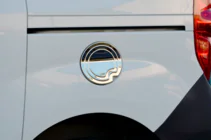 Opel Combo 2012–2018 Tankklap cover (rustfrit stål) foto 1