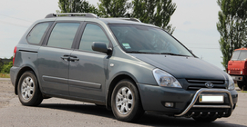 Kia Carnival 2002–2013 Kængurugitter WT003 (rustfrit stål) foto 2