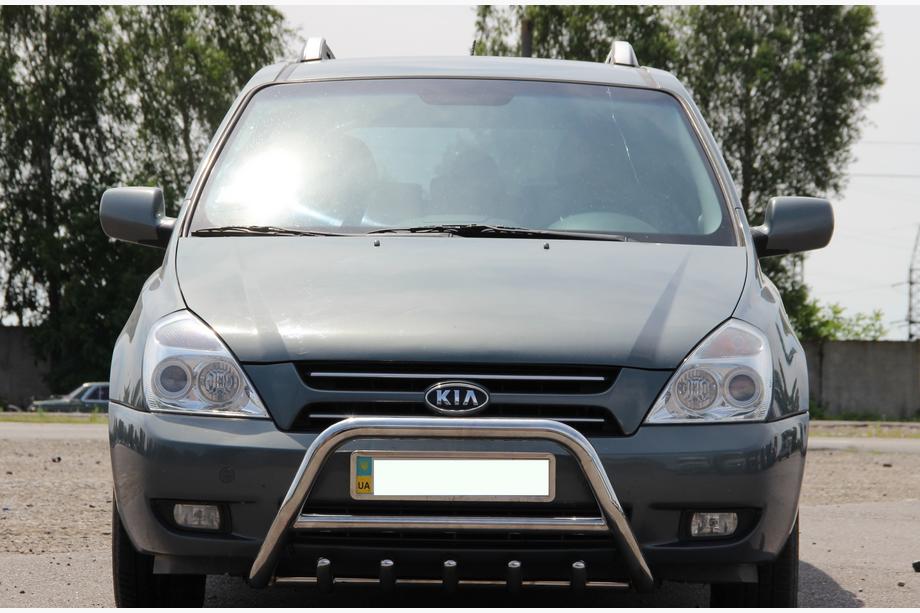 Kia Carnival 2002–2013 Kængurugitter WT003 (rustfrit stål) Image