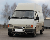 Ford Transit 1991–2000 Kængurugitter WT003 (rustfrit stål) foto 5