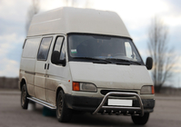 Ford Transit 1991–2000 Kængurugitter WT003 (rustfrit stål) foto 1