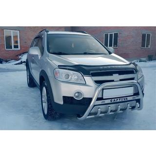 Kængurubøjle WT004 (rustfrit stål) Chevrolet Captiva 2006–2019 foto 2
