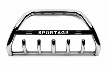 Kia Sportage 2004–2010 Kængurubøjle WT004 (rustfrit stål) foto 1