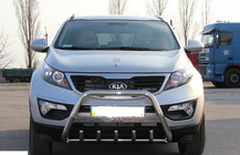 Kia Sportage 2010–2015 Kængurubøjle WT004 (rustfrit stål) foto 1