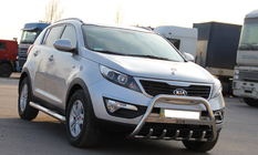 Kia Sportage 2010–2015 Kængurubøjle WT004 (rustfrit stål) foto 2
