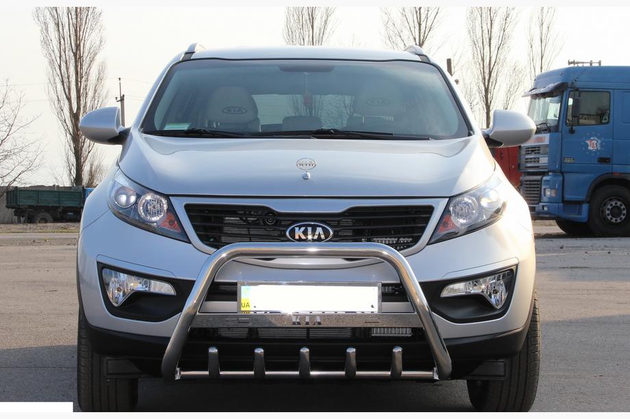 Kia Sportage 2010–2015 Kængurubøjle WT004 (rustfrit stål) Image