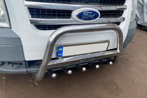 Ford Transit 2000–2014 Kængurubøjle WT004 (rustfrit stål) foto 2