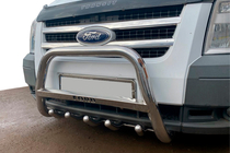 Ford Transit 2000–2014 Kængurubøjle WT004 (rustfrit stål) foto 1