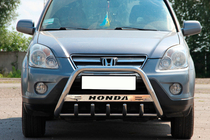 Honda CRV 2001–2006 Kængurubøjle WT004 (rustfrit stål) foto 2
