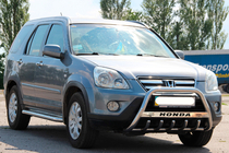 Honda CRV 2001–2006 Kængurubøjle WT004 (rustfrit stål) foto 3