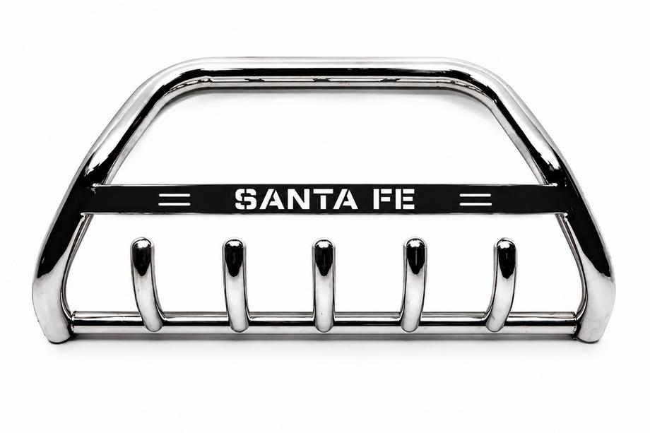 Hyundai Santa Fe 3 2012–2018 Kængurubøjle WT004 (rustfrit stål) Image