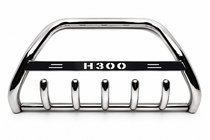 Hyundai H300, H1, Starex 2008–2020 Kængurubøjle WT004 (rustfrit stål) foto 2