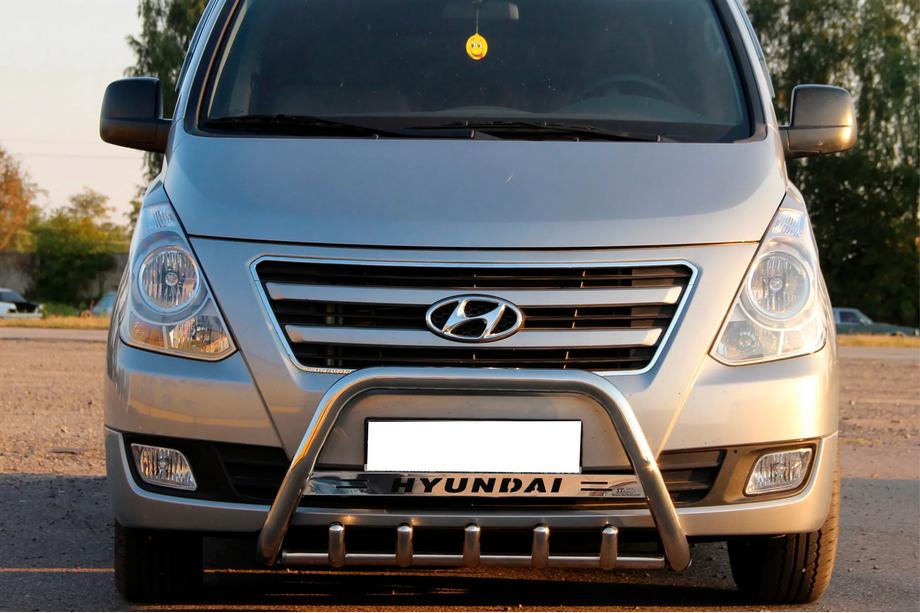 Hyundai H300, H1, Starex 2008–2020 Kængurubøjle WT004 (rustfrit stål) Image